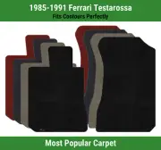 Lloyd Ultimat Front Row Carpet Mats for 1985-1991 Ferrari Testarossa (for: Ferrari)