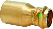 Viega 22333 ProPress Zero Lead Copper Reducer with 1-1/4-Inch by 1/2-Inch FTG x