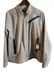 Under Armour Men's UA Unstoppable Vent Jacket Grey Full Zip Size Medium NWT