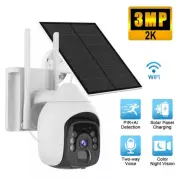 Outdoor Wireless Solar Security Camera With Night Vision & Audio WiFi Camera US