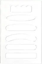 Router Templates, 6-in-1 Cutting Board Template, Multifunctional Router Jig Inlay Templates, Cut Guide Tools for Professional Craftsmen and Handcraft Enthusiasts