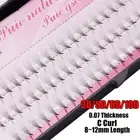 Volume Natural False Eyelashes Mink Black Lash Grafting Individual Eyelashes