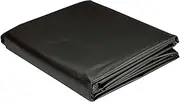 Pond Underlay Black, 0.12mm Thick Pond Liner 1x6m 2x2.5m 3x4m 5x7m 6x9m 8x10m 10x12m Flexible Pond Liners – Tear & Puncture Resistant Gardens Fish Pools Membrane(4x4m(13.1x13.1ft))