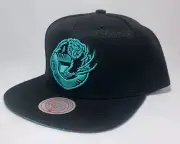 Mitchell & Ness Snapback Hat/Cap Men's NBA Vancouver Grizzlies HWC Black