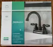 PEERLESS Claymore Mid-Arc Bathroom Faucet (Oil Rubbed Bronze) - P299685LF-OB