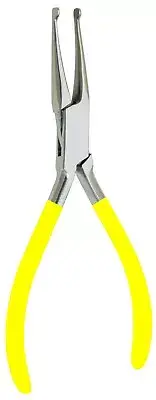 XCEL Yellow How Plier Straight Serrated Beaks Vinyl Grip Handle Hobby Hand Tools