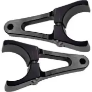 MODQUAD LMC-1.875-BLK HORIZONTAL END CLIP 1.875" LIGHT BAR MOUNTS, BLACK 1 SET
