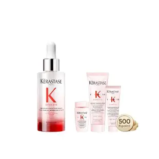 【KERASTASE 巴黎卡詩】粉漾芯生頭皮調理精華90ml(頭皮保養/蓬鬆/養髮/頭皮精華/母親節)