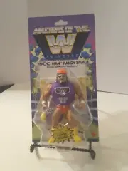 blasters of the WWE Universe Macho Man Randy Savage purple variantmoc Moc