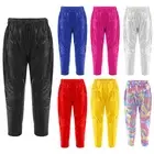 Kids Boys Jazz Hip Glitter Performance Pants Sequins Dance Performance AU
