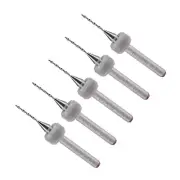 1/8" Shank 0.8mm Tungsten Carbide CNC Precision Micro PCB Drill Bits 5-Pieces