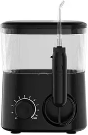 JetFloss M02 Water Jet Flosser Oral Irrigator Teeth Cleaner, Black