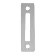 2x Whitco FLAT STAINLESS STEEL STRIKE PLATE Suit 25 Series, Zinc Diecast
