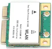 XUMIUZIY PCIE Network Card, Wireless PCI-E Network Card, Wireless Dual Band 802.11a/b/g/n/ac Mini PCIE Interface Computer Accessories