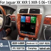 12.1" Android Navigation Car GPS Tesla Style For Jaguar XK XKR S XKR-S 06~13