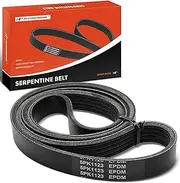 A-Premium Engine Serpentine Drive Belt Compatible with Jeep BV Series Renegade 2019-2023 1.3L & Audi S5 2008-2012 4.2L