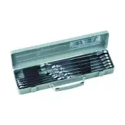 TONE RM110 Swing Quick Ratchet Box Wrench Set with Tool Box 11 Pieces