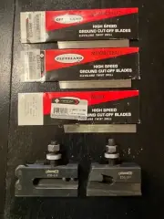 AXA PHASE 2 TOOL HOLDERS - CUT-OFF & KNURLING with CLEVELAND BLADES