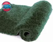 Large Bathroom Rug (24 X 40, Hunter Green) Extra Soft and Absorbent Sh