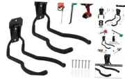 2PCS Garden Power Tool Hanger, Garage Wall Mount Hooks, Weedeater Rack,