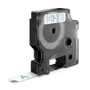 Dymo D1 Standard Label Cassette Tape 12mm x 7m - Blue on White