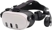 DeadEyeVR Deluxe Audio Strap Adapter Kit for The Oculus Quest 2 DAS FrankenQuest (Black)