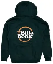 Billabong Men's Daydream Retro Vintage Distressed Graphic Hoodie Sweatshirt