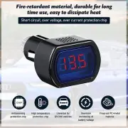 Cigarette lighter voltmeter Portable Digital Monitor Car Volt Voltmeter Tester