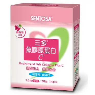 SENTOSA 三多 魚膠原蛋白C - 蔓越莓口味