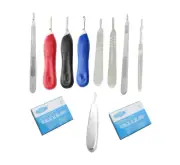 BP Scalpel Handles Stainless Steel, Lightweight, Fits Surgical Blades German