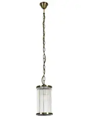Corbelle 1 Light Pendant in Antique Brass