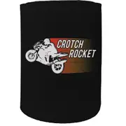 Alcohol Stubby Holder - Crotch Rocket Superbike Motorbike - Funny Novelty Birthday Gift Joke Beer