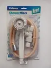 Pollenex Shower Miser Massage Showerhead 2 Settings Plastic Water Saver Vtg NOS