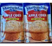 2 Packets of Martha White Apple Cider Muffin Mix