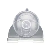 Shaver Toothbrush Holder Washroom Wall Sucker Suction Cup Clear Hanging Rack