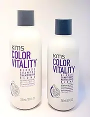 KMS Color Vitality Blonde Shampoo 300 ml and Conditioner 250 ml set