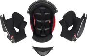 Acerbis Attack, lining/cheek pads , color: Black , size: XXL