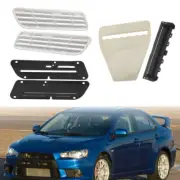 6x Bonnet Hood Air Scoop Vent For Mitsubishi Lancer Evolution 10 EVO X 2008-2015