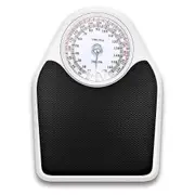 Lertenys Doctor Style Mechanical Bathroom Scales Retro White + Black Accurate Weighing