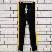 EPTM TECHNO TRACK PANTS BLACK/YELLOW