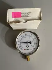 Weksler BY14YCC4LW Liquid Filled All Stainless Steel Gauges 100 kPa 1/4" NPT