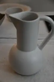 REDUCED BN Vilhelm Lundstrom of Denmark RAAWII LT. Gray Pitcher/Jug Lge Size