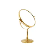 Magnifying Makeup Mirror Tabletop - Golden 5X Magnifier