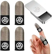 Finger Cases for Mobile Games | Breathable Gamer Thumb Protective Case | in the Dark Finger Cases Fit All Touch Screen Devices, Superconducting Fibres, Smooth Touch, Extremely Thin