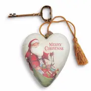 Demdaco Merry Christmas Art Heart