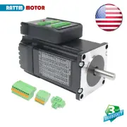 JSS57P2N Nema23 2N.m Closed Loop Stepper Motor Integrated Digital 24-48VDC RS232