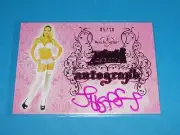 2015 Benchwarmer TIFFANY SELBY #77 Pink Archive Foil Auto/10 PLAYBOY Playmate