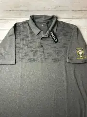NWT Ogio Polo Shirt Mens 2XL Charcoal Gray Golf Short Sleeve 2023 Rite Hite Cup