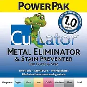 CuLator Metal Eliminator & Stain Preventer for Pools & Spas PowerPak 1.0