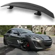 For Mazda 3 BP Sedan 46" inch Carbon Fiber Rear Trunk GT Spoiler Racing Wing Lip (for: Mazda)